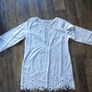 Gap swim cover up, white, NWT, small